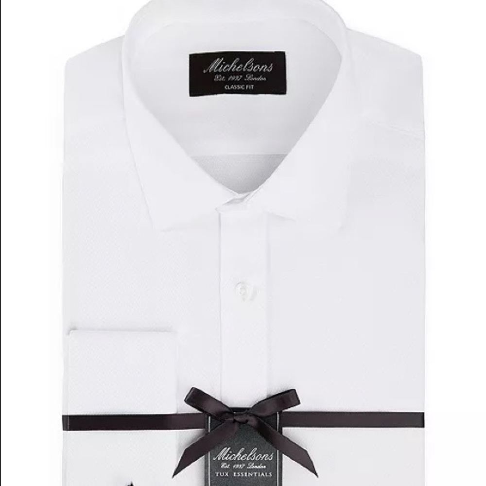 Brand New Men’s Tuxedo Shirt